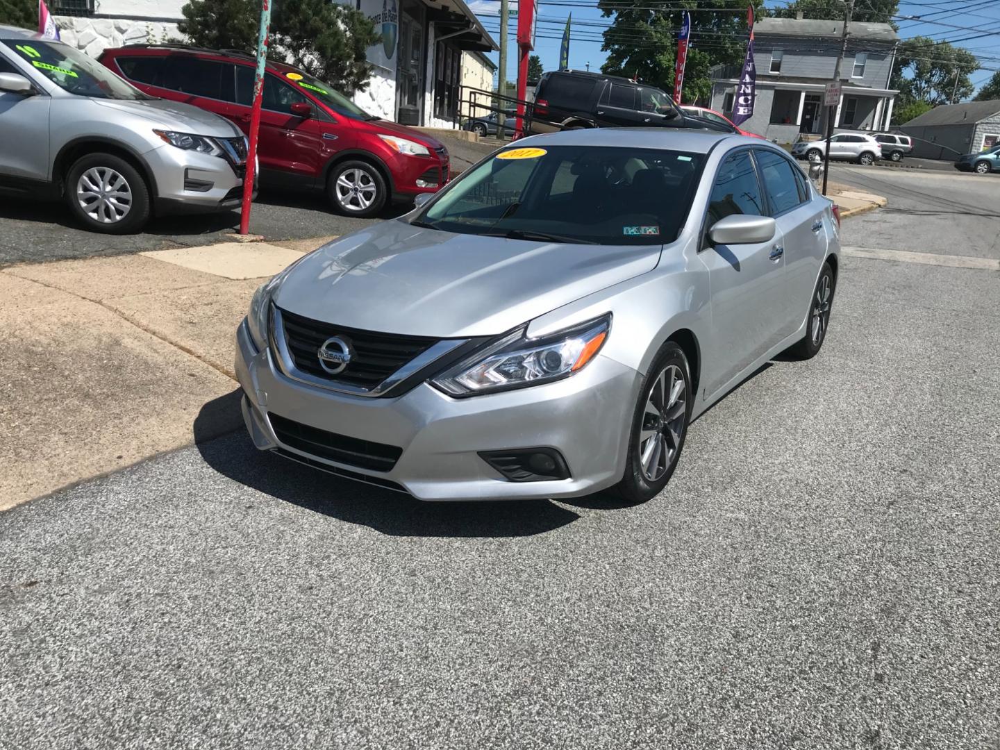 2017 Silver /Gray Nissan Altima SV (1N4AL3AP0HC) with an 2.5 V4 engine, Automatic transmission, located at 577 Chester Pike, Prospect Park, PA, 19076, (610) 237-1015, 39.886154, -75.302338 - 2017 Nissan Altima SV: New PA inspection, backup camera, great on gas, SUPER CLEAN, runs LIKE NEW! This vehicle comes inspected and has been given a bumper to bumper safety check. It is very clean, reliable, and well maintained. We offer a unique pay plan that is known for being the easiest and f - Photo#2